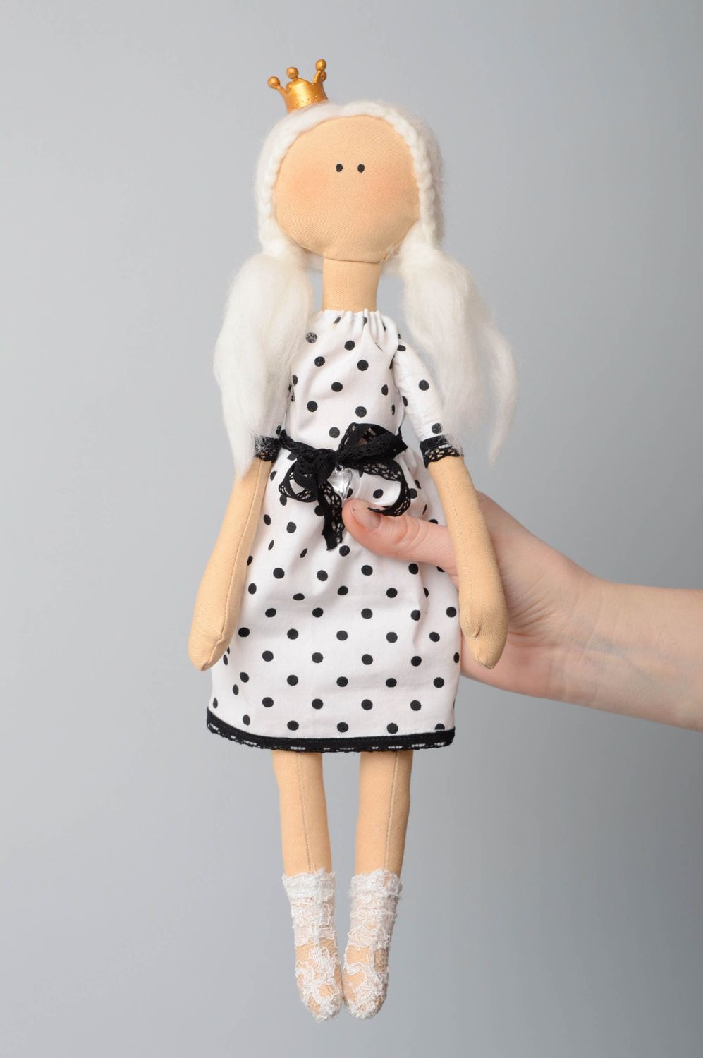 Тканевая кукла авторская Принцесса фото 3