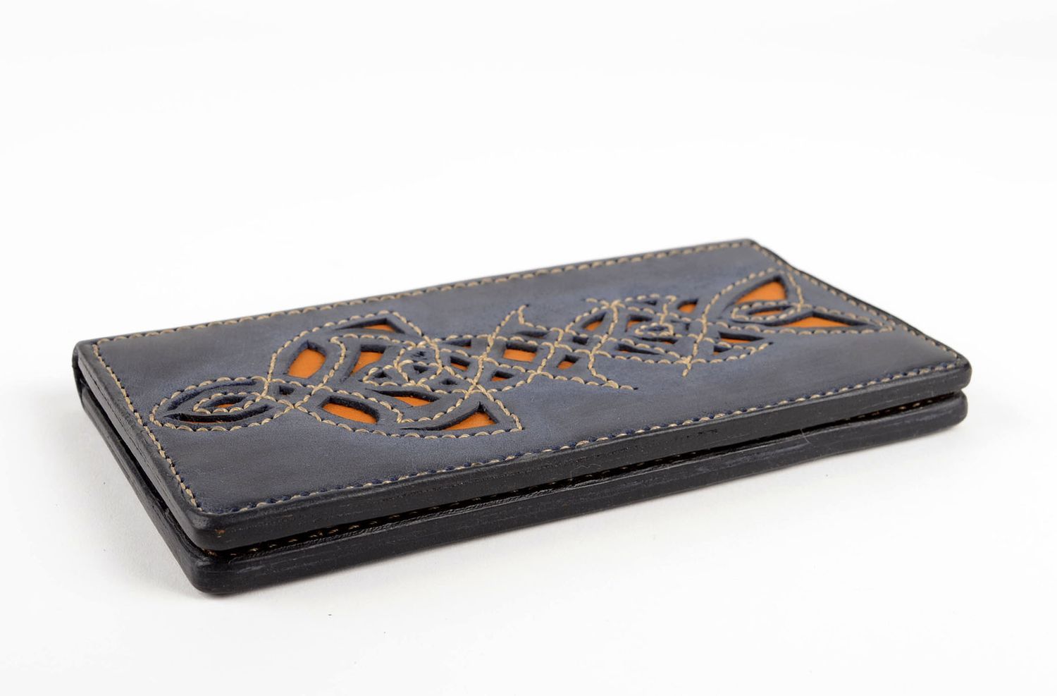 Portemonnaie Damen aus Leder handmade Frauen Geldbörse Accessoire für Frauen foto 4