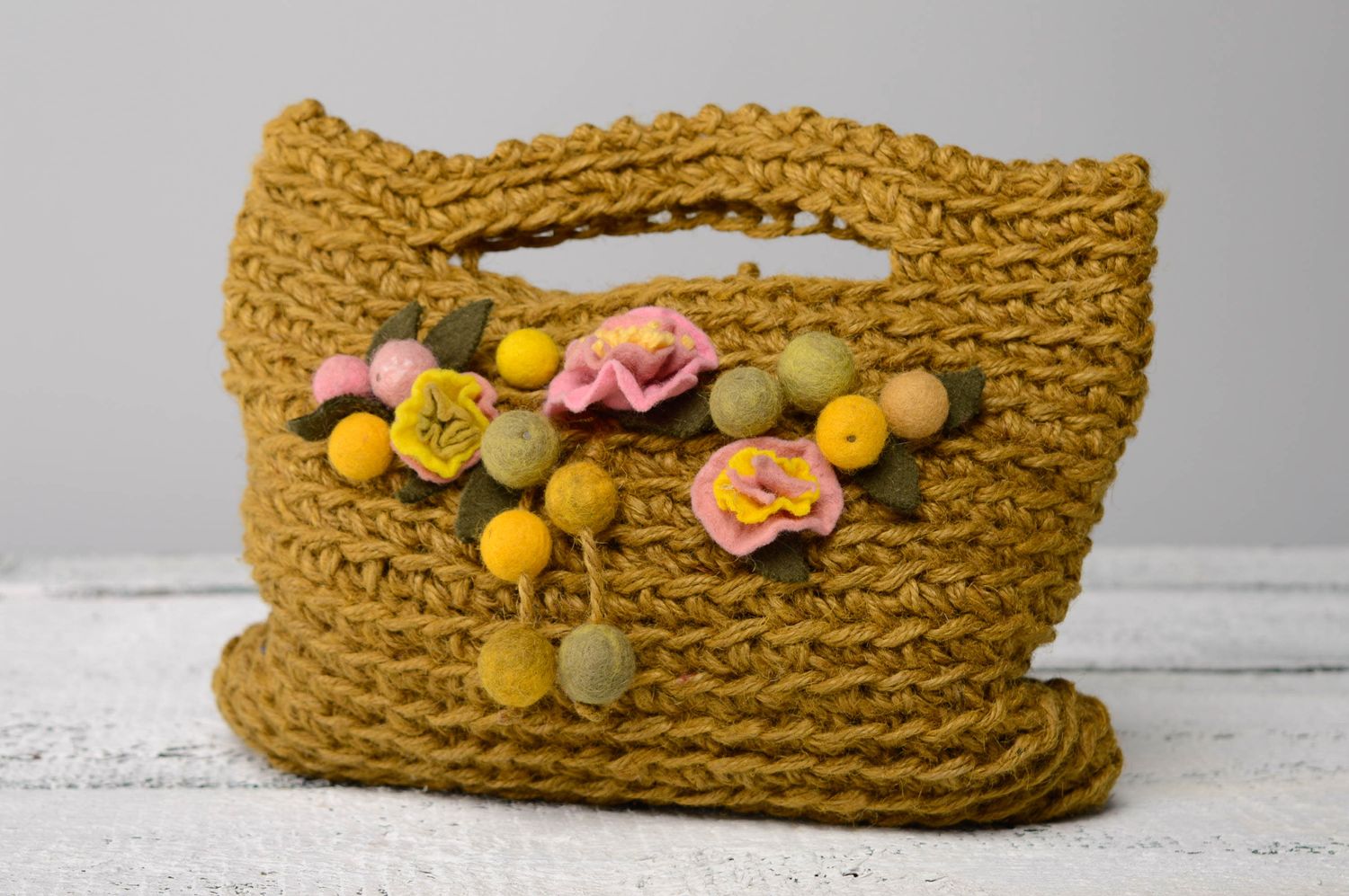 Women's crochet bag photo 1