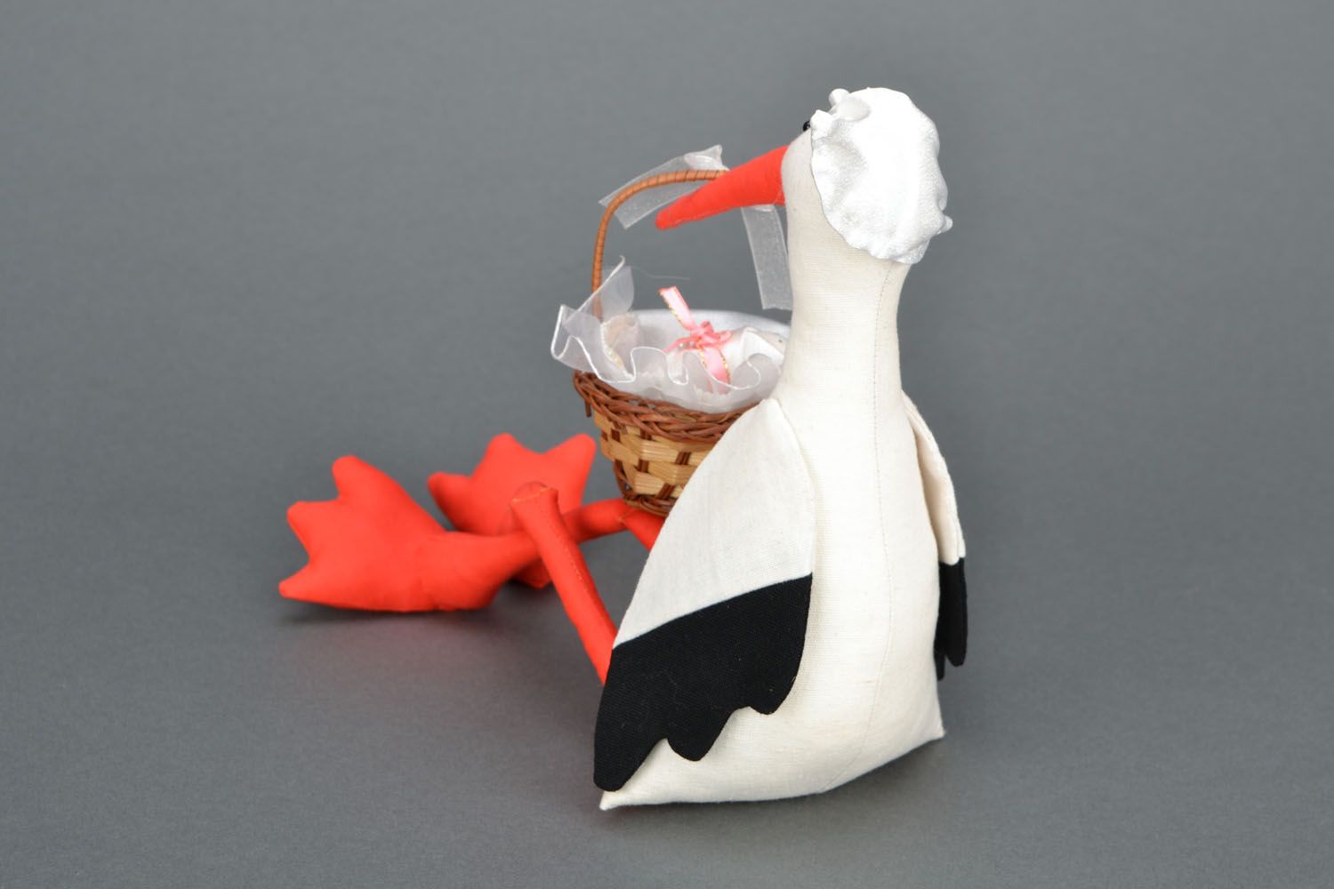 Soft interior toy Stork photo 5