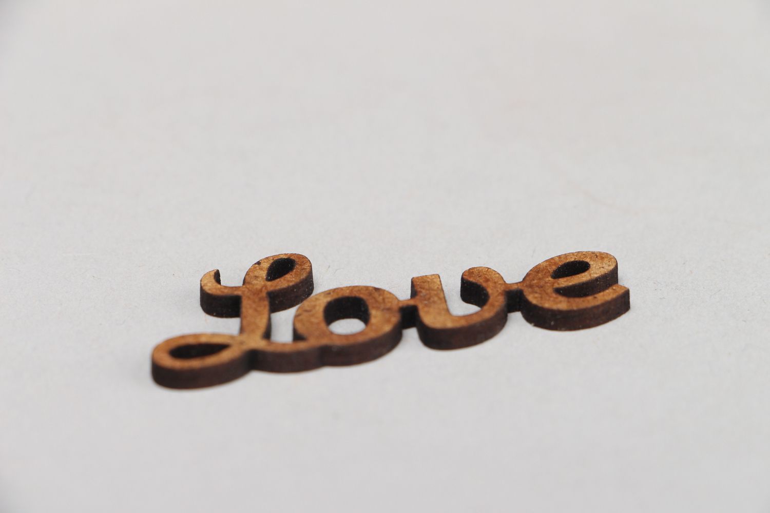 Handmade craft blank lettering Love photo 2