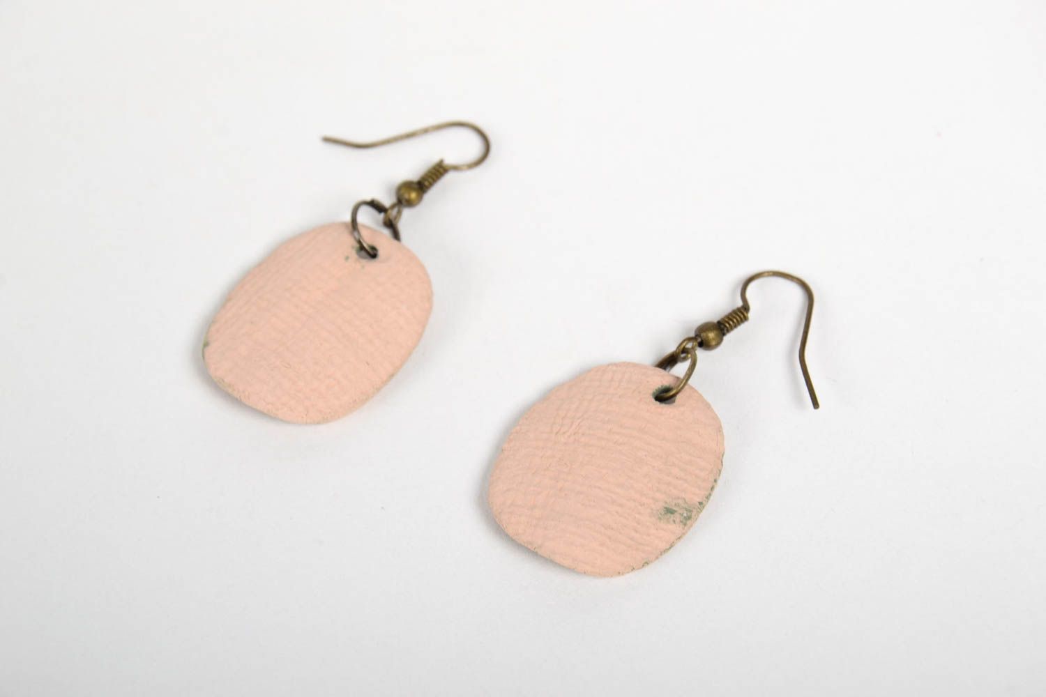 Handmade Ohrringe Juwelier Modeschmuck Geschenk für FrauenSchmuck aus Keramik  foto 3