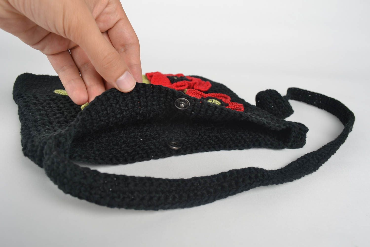 Beautiful handmade shoulder bag crochet bag fashion accessories luxury bags photo 5