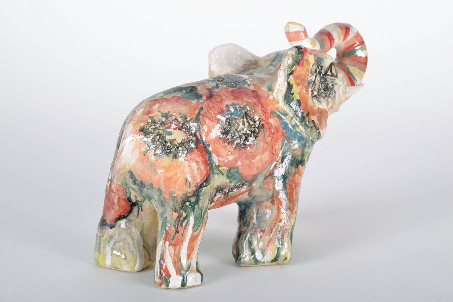 Figura de cerámica Elefante foto 3