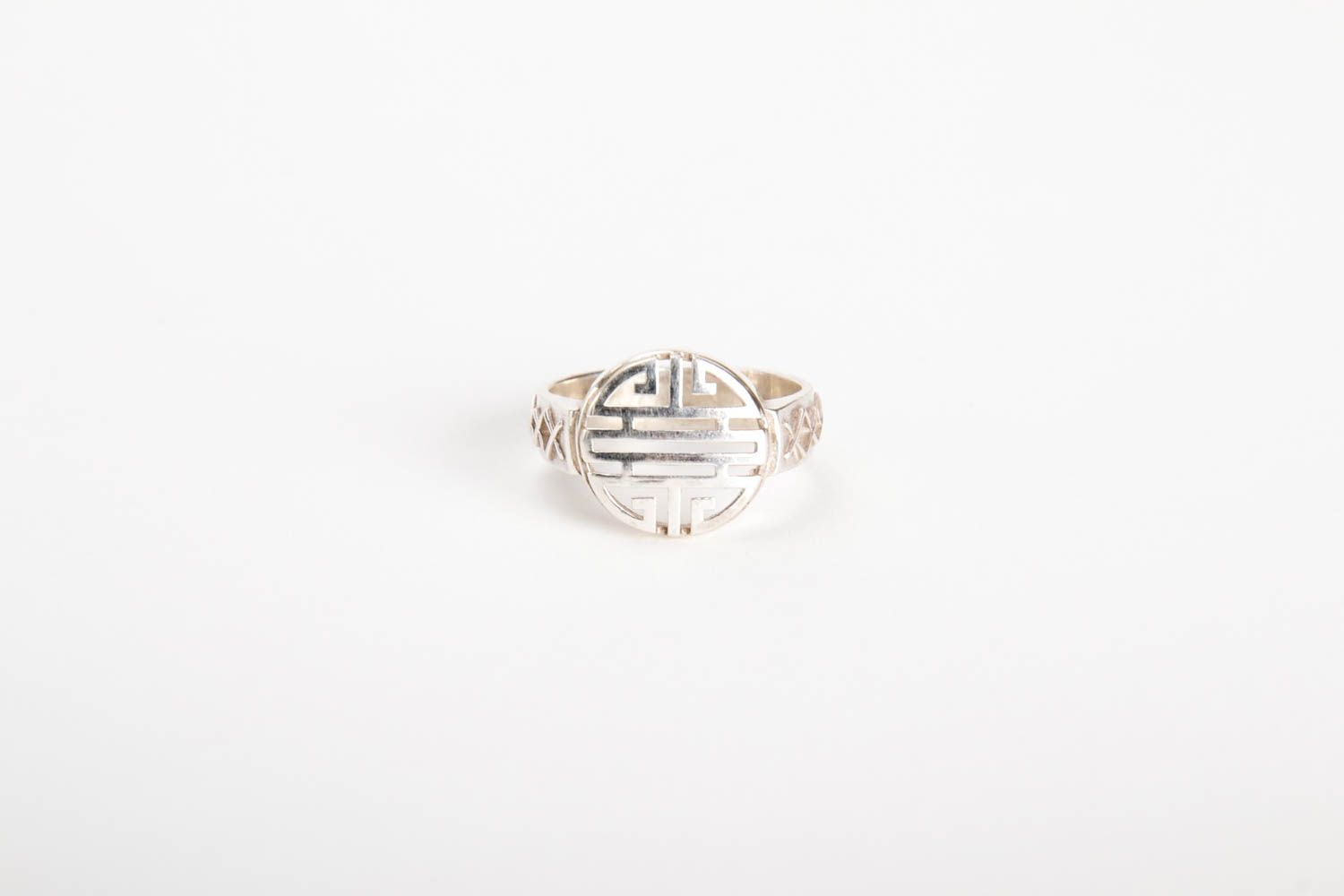 Серебряное кольцо ручной работы дизайнерское украшение серебряное украшение фото 4