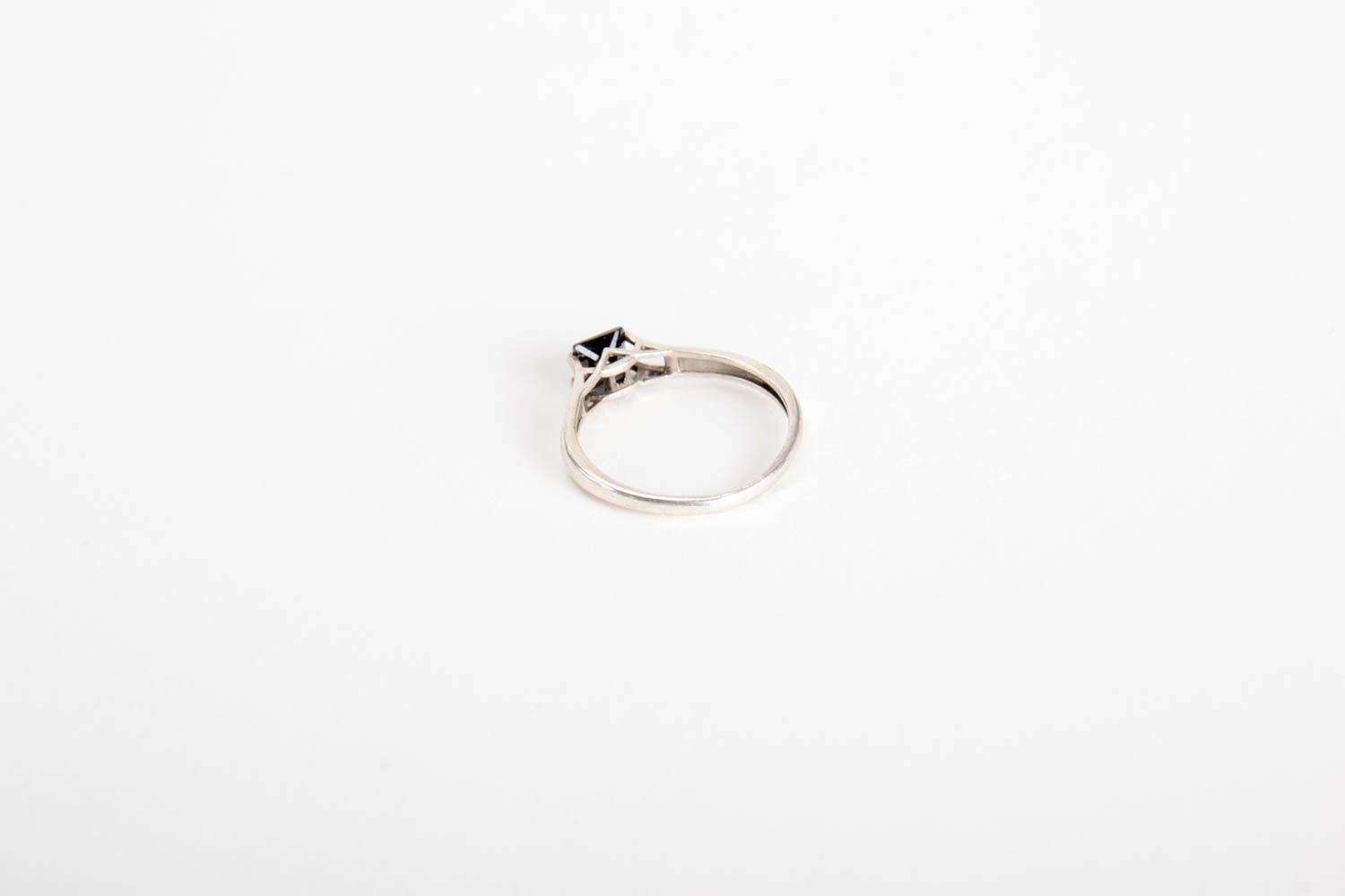 Серебряное украшение ручной работы женское кольцо с камнем серебряное кольцо фото 4