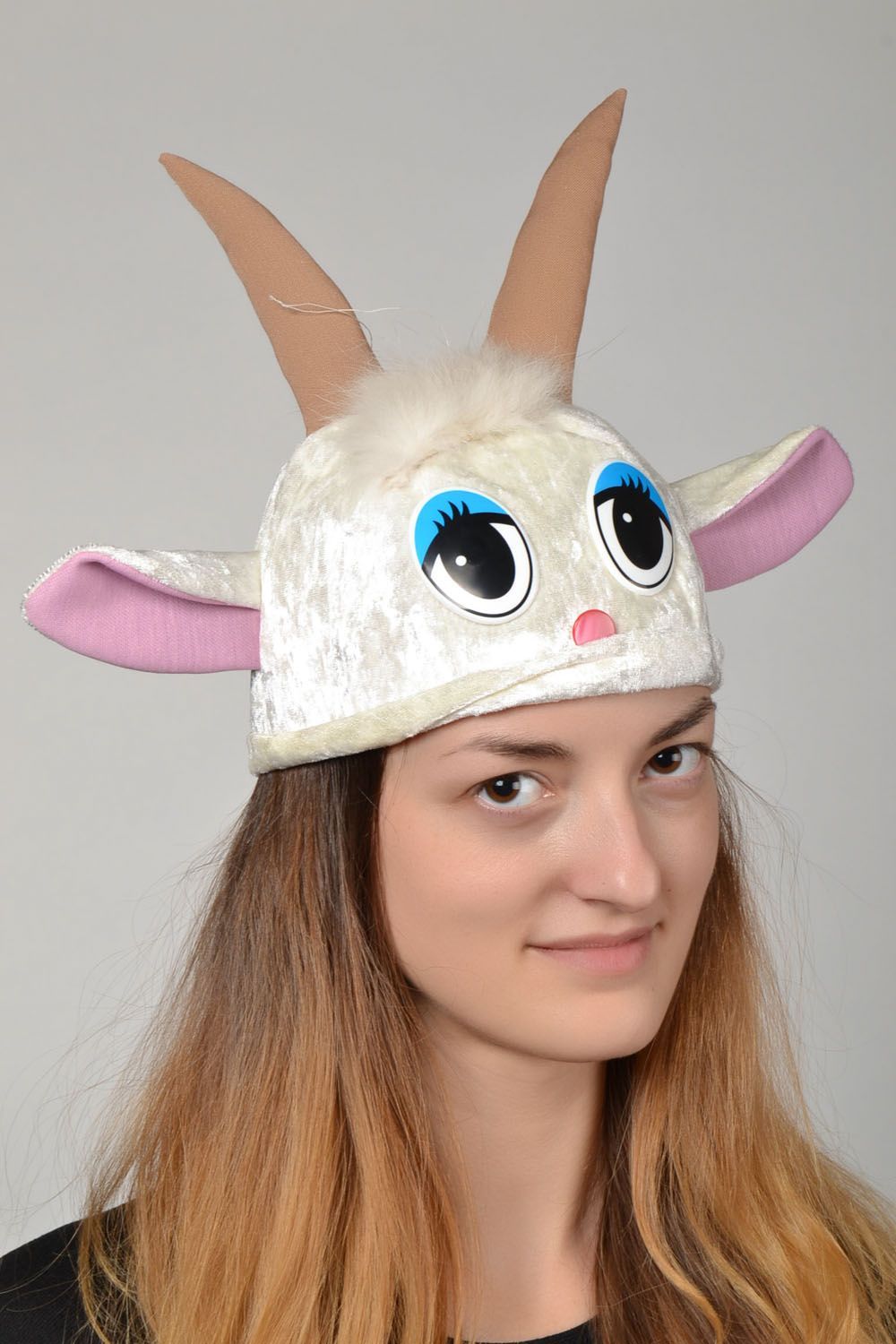 Chapeau chèvre pour déguiser enfant  photo 2