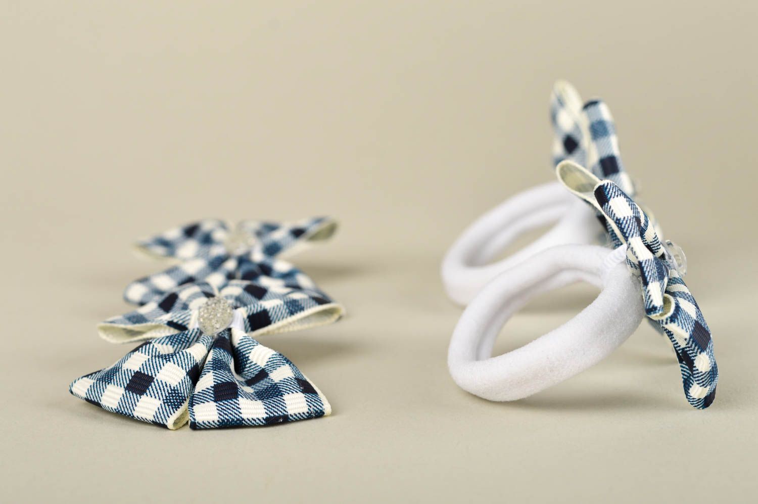 Handmade accessories ribbon barrette ribbon bow hair clips beautiful hair clips  photo 2