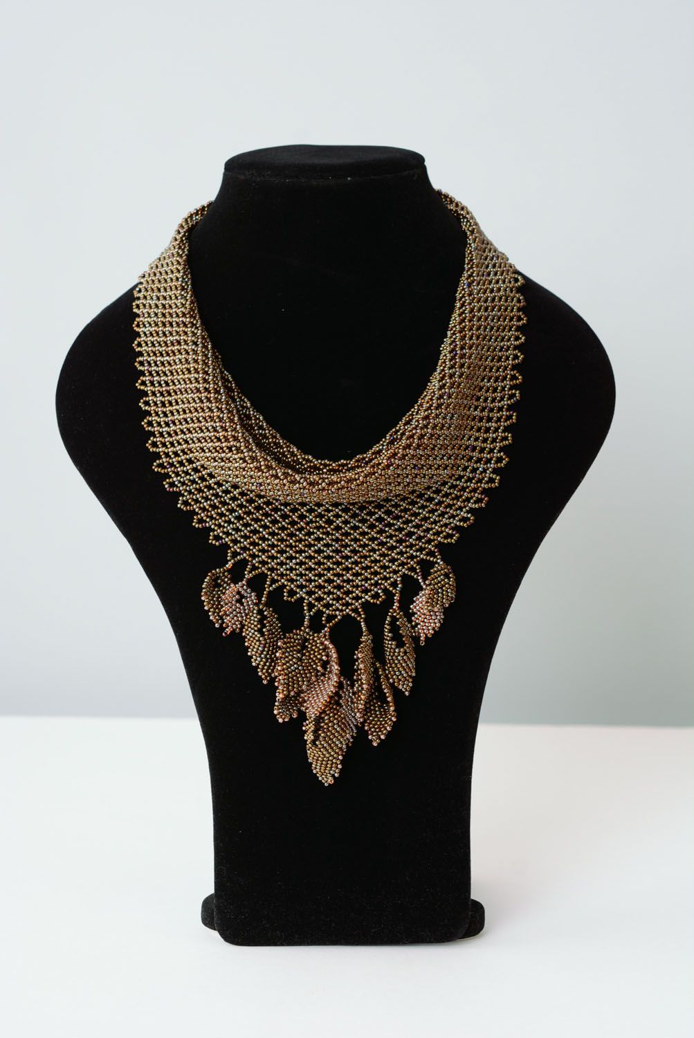 Beaded necklace Shawl photo 1