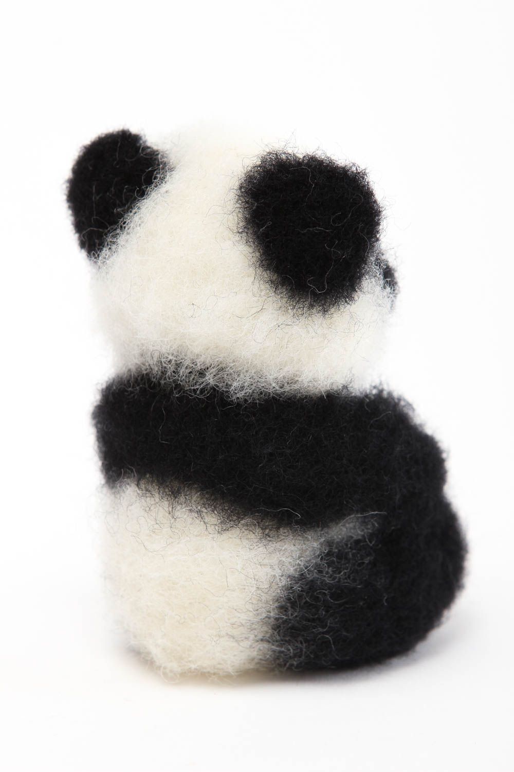 Handmade Filz Tier kleines Spielzeug Geschenkidee für Freundin Deko Panda   foto 3
