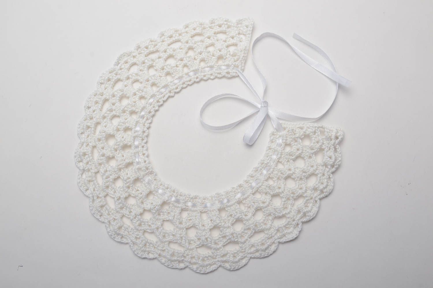 Detachable crochet collar photo 4