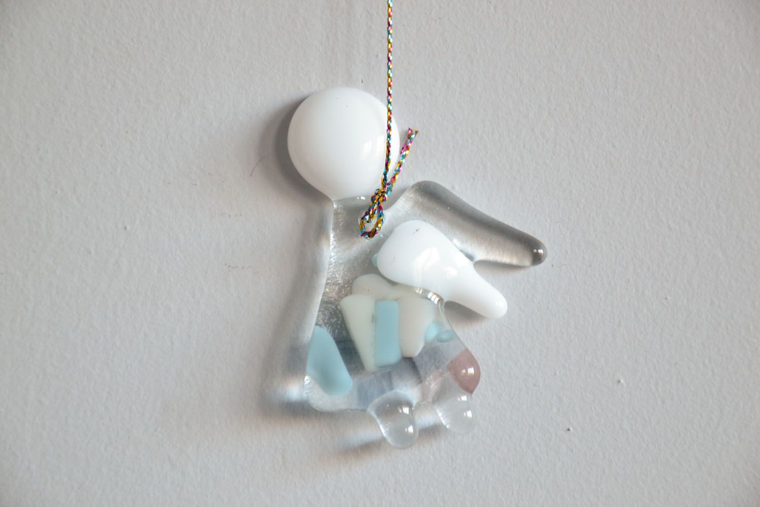 Glass interior pendant for home Angel photo 1