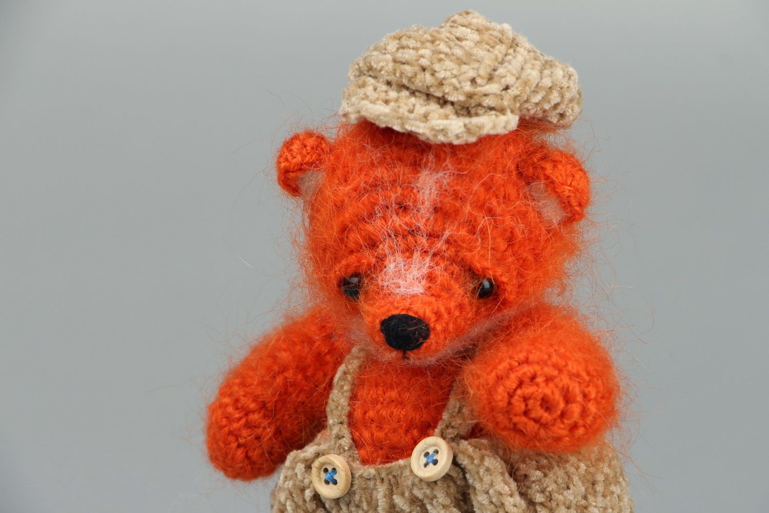 Knitted toy Little fox photo 2