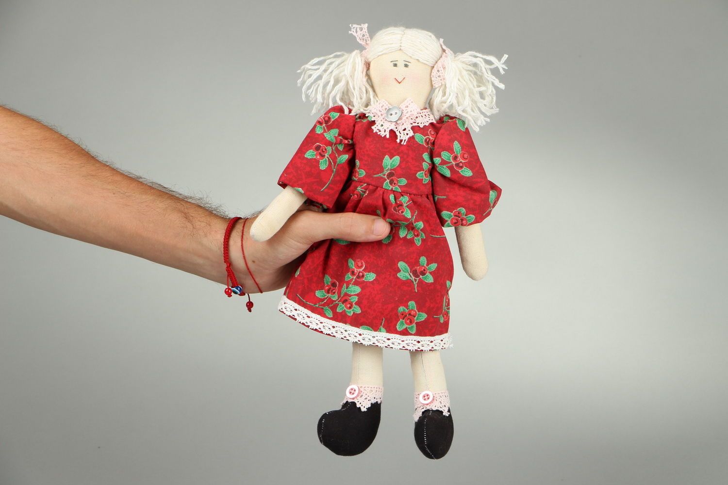 Puppe aus Baumwolle Ann  foto 4