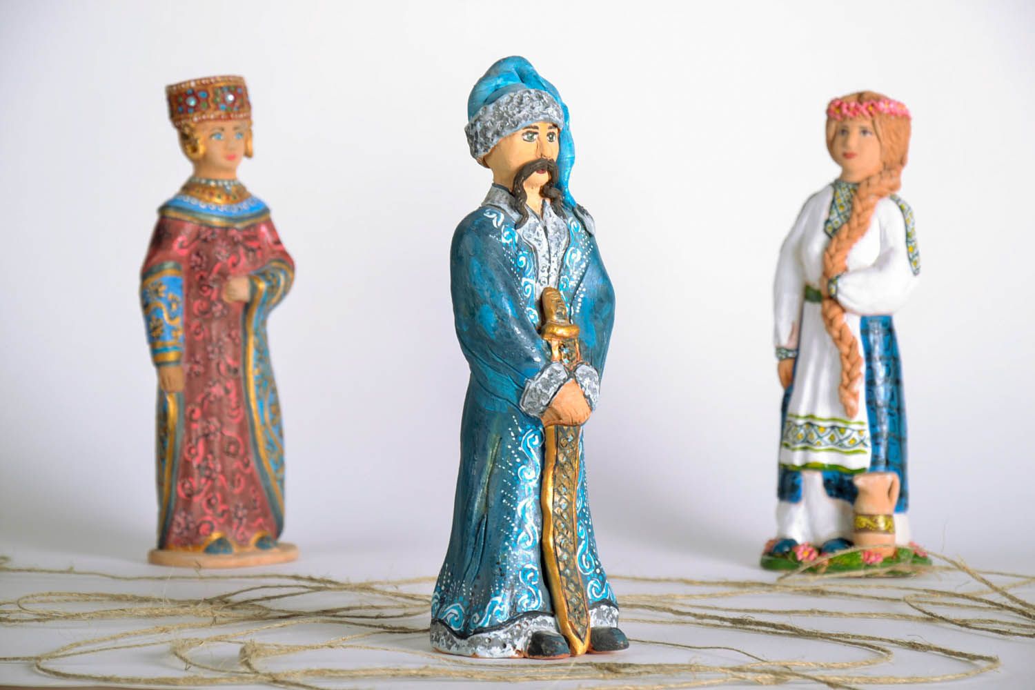 Figurine en céramique faite main Sultan photo 1