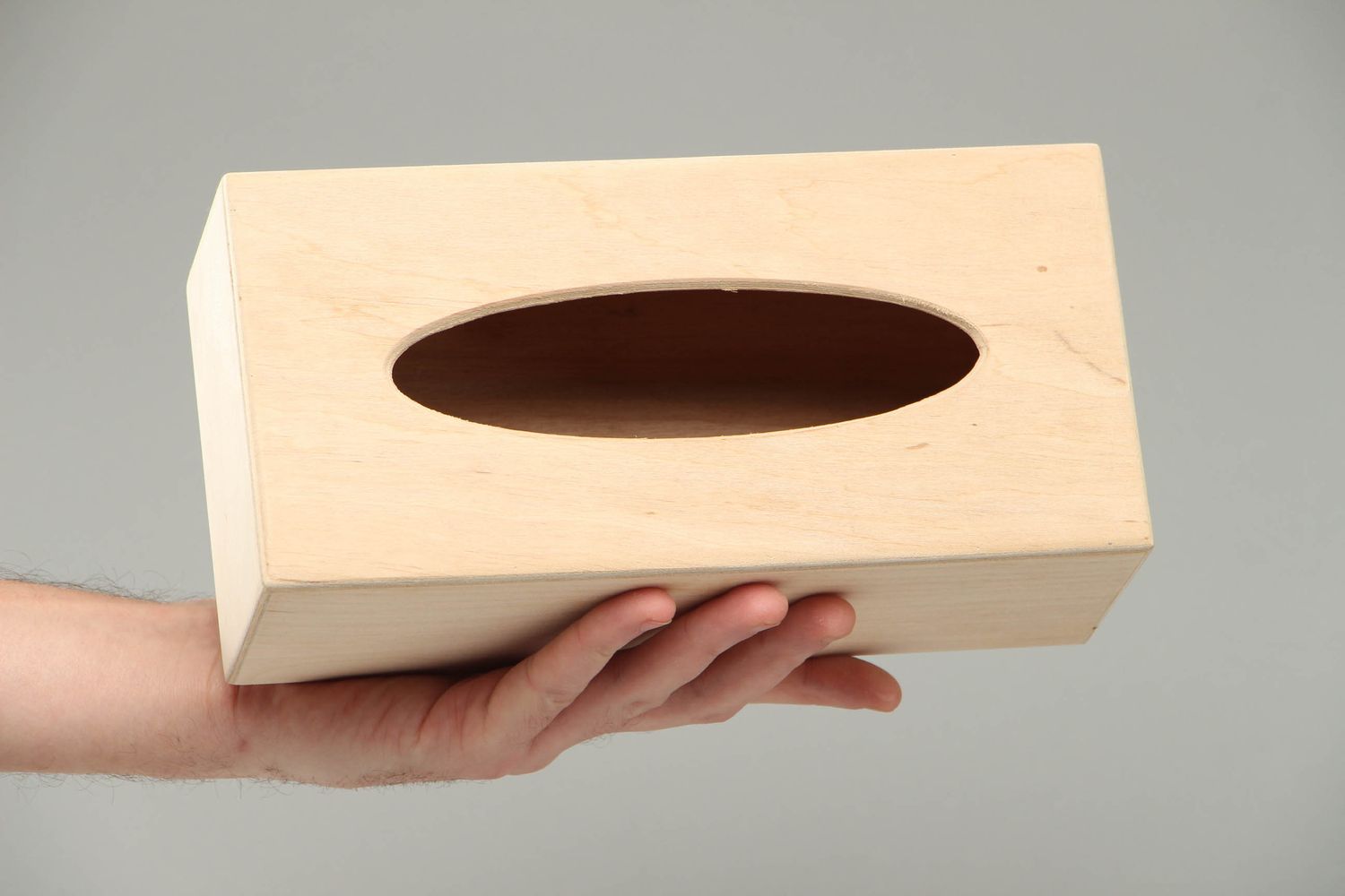 Деревянная коробка для салфеток под декупаж фото 4