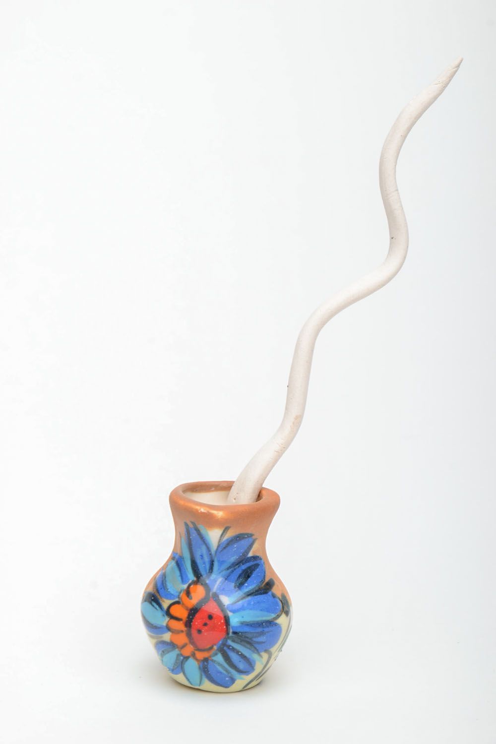 Ceramic flowerpot stick photo 2