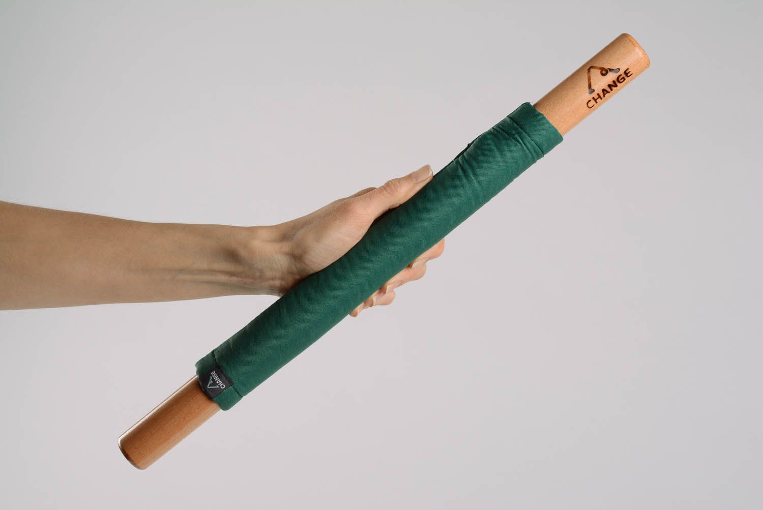 Wooden stick for yoga practice photo 2