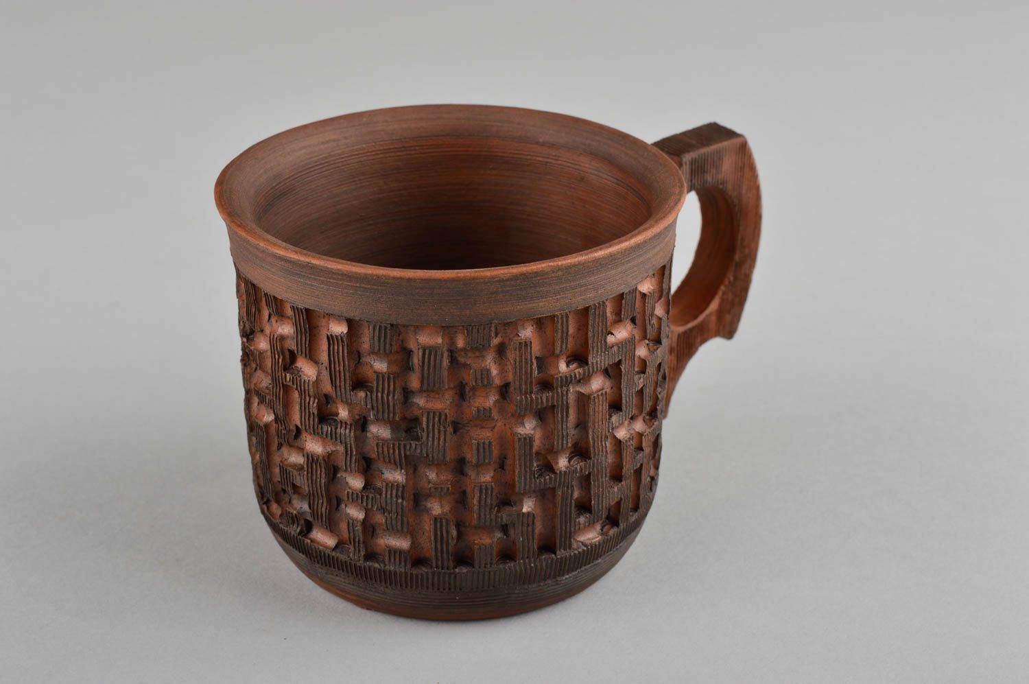 Tasse céramique fait main Mug original Vaisselle de créateur écologique à café photo 4