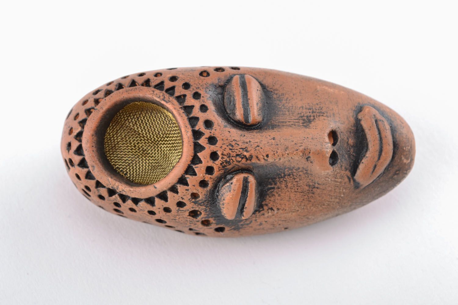 Handmade smoking pipe Mask photo 1