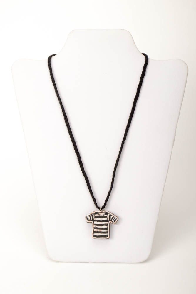 Handmade pendant designer accessory unusual jewelry wooden pendant gift ideas photo 2