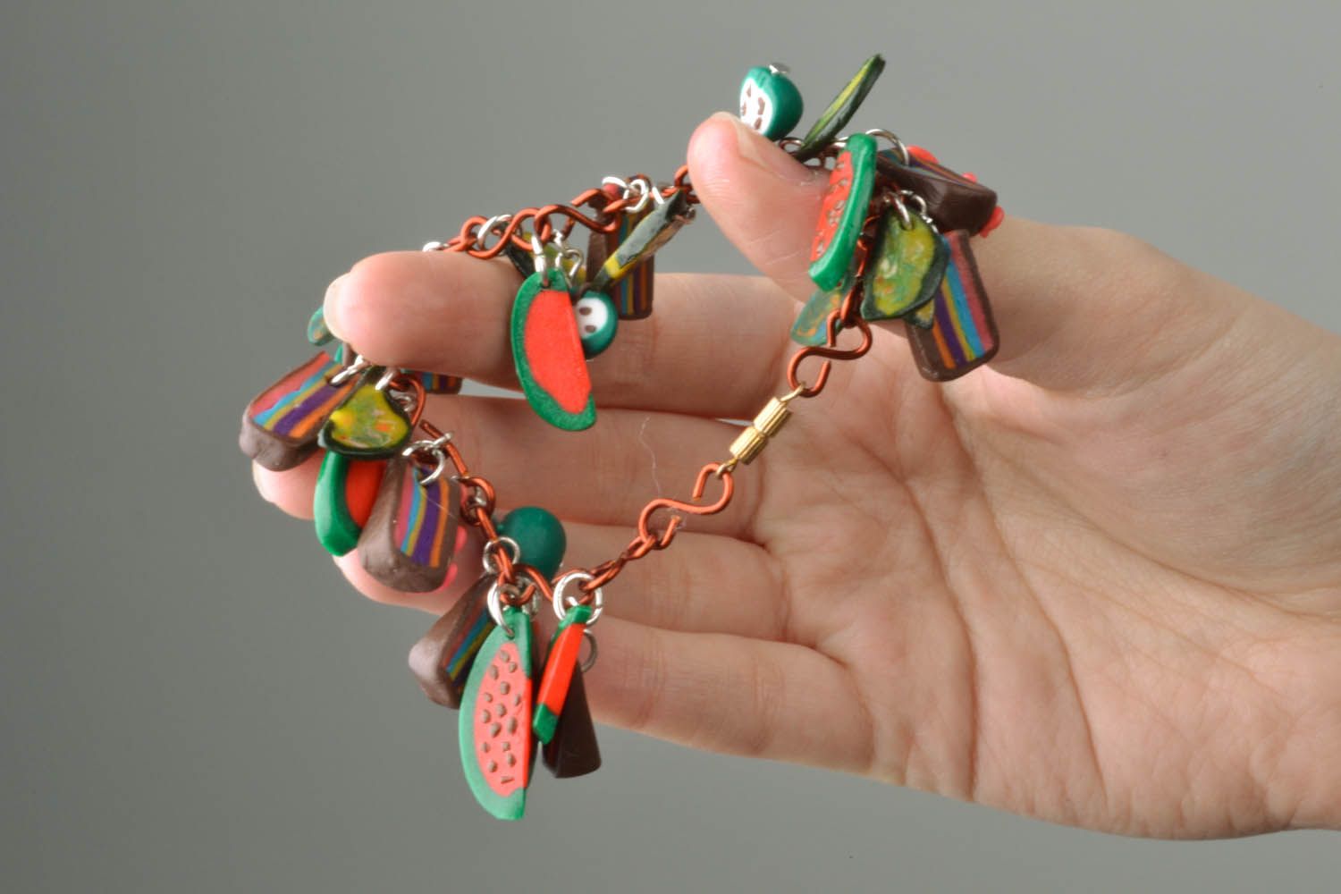 Bracelet with charms photo 6