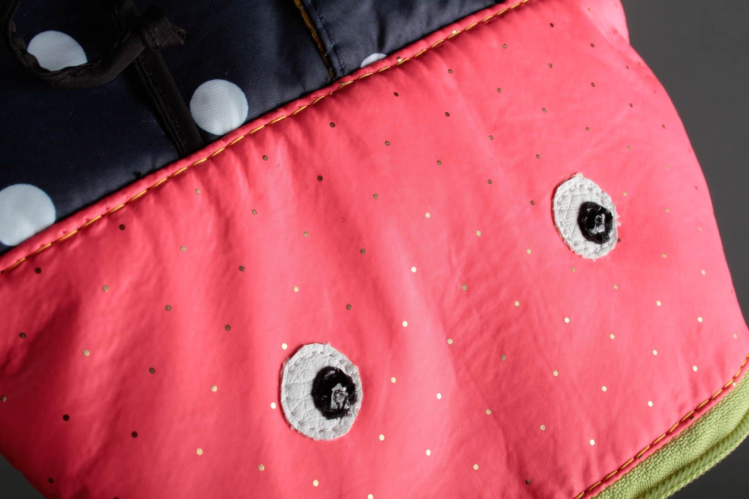 Сумка ручной работы сумка из ткани сумки для детей в виде забавного жука фото 5