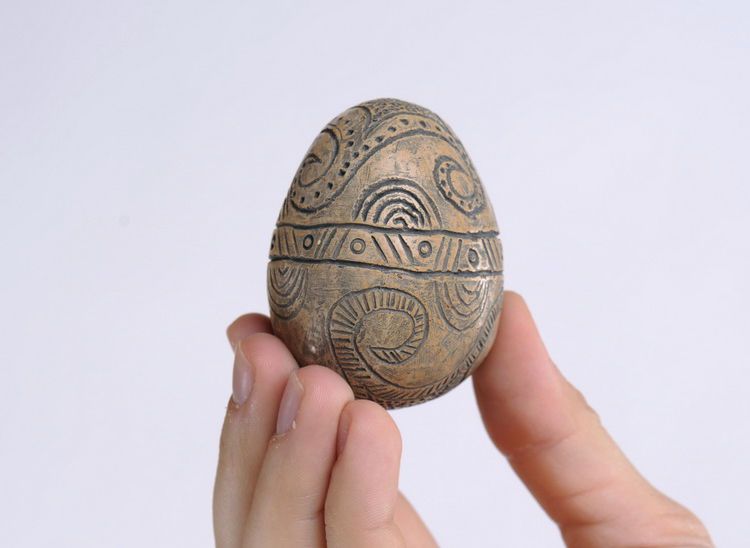 Huevo de cerámica foto 5