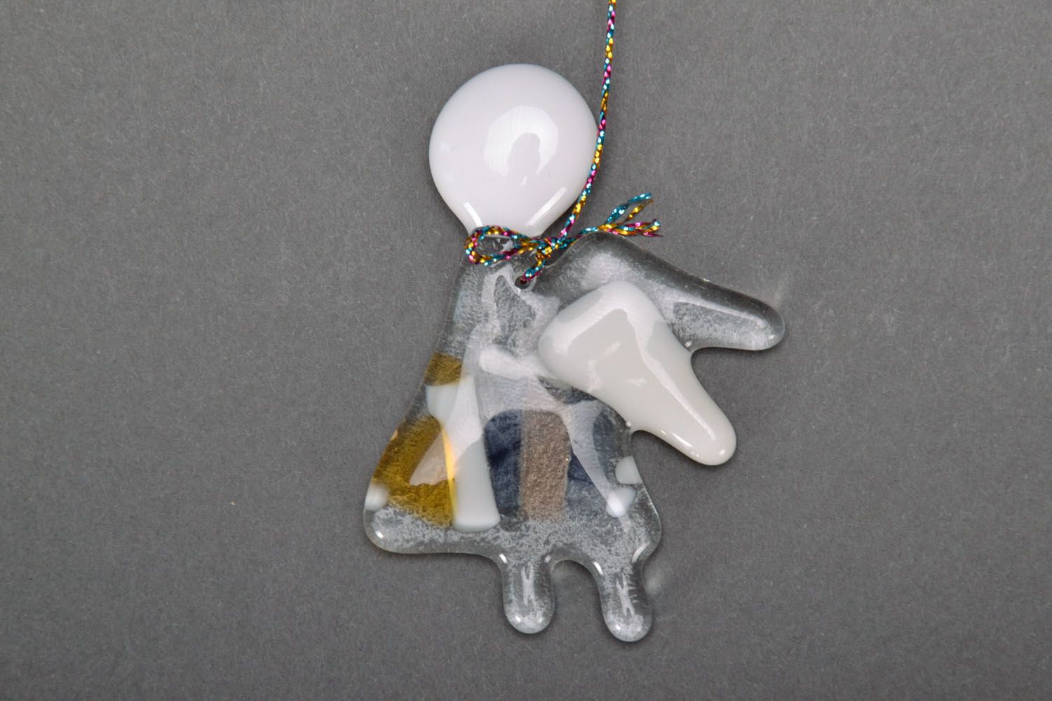 Stained glass interior pendant photo 4
