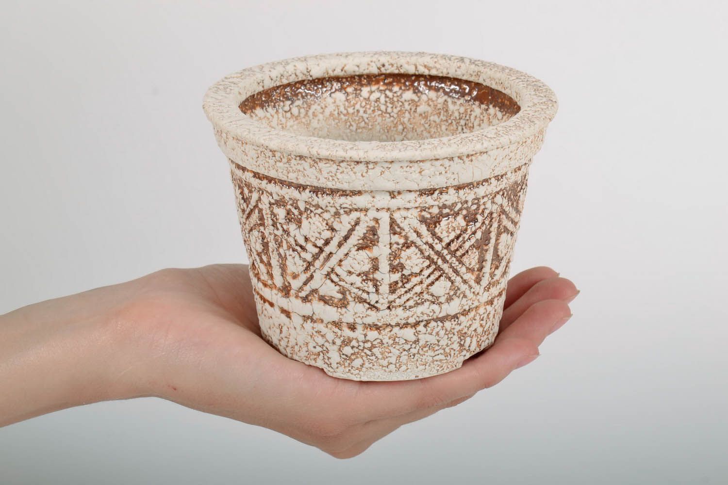 Vaso de cerâmica para flores Violeta foto 5