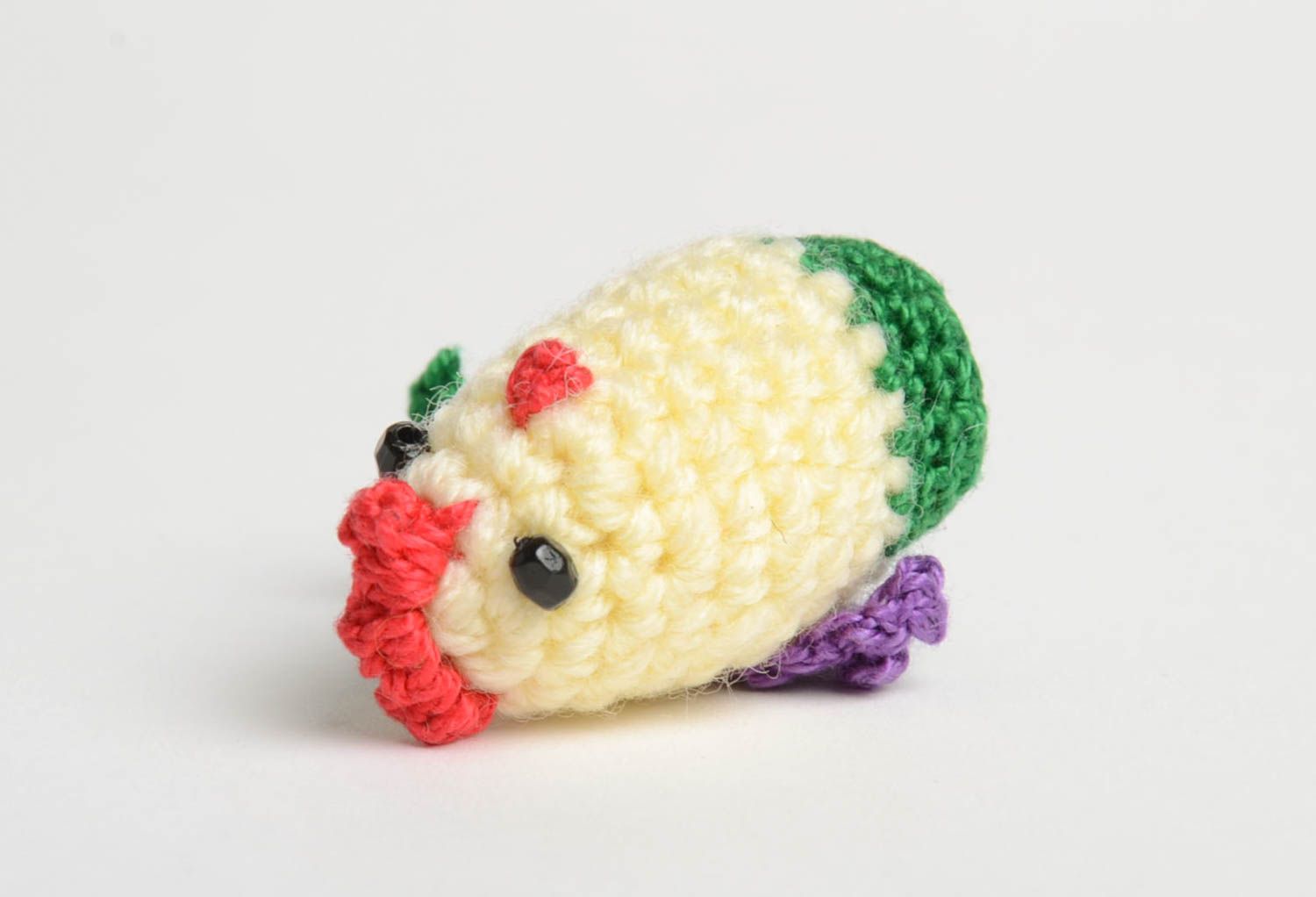 Handmade toy designer toy animal toy gift for baby nursery decor crocheted toy photo 4