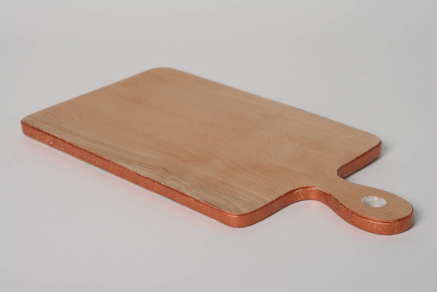 Handmade decorative cutting board with decoupage wooden interior kitchen decor photo 3