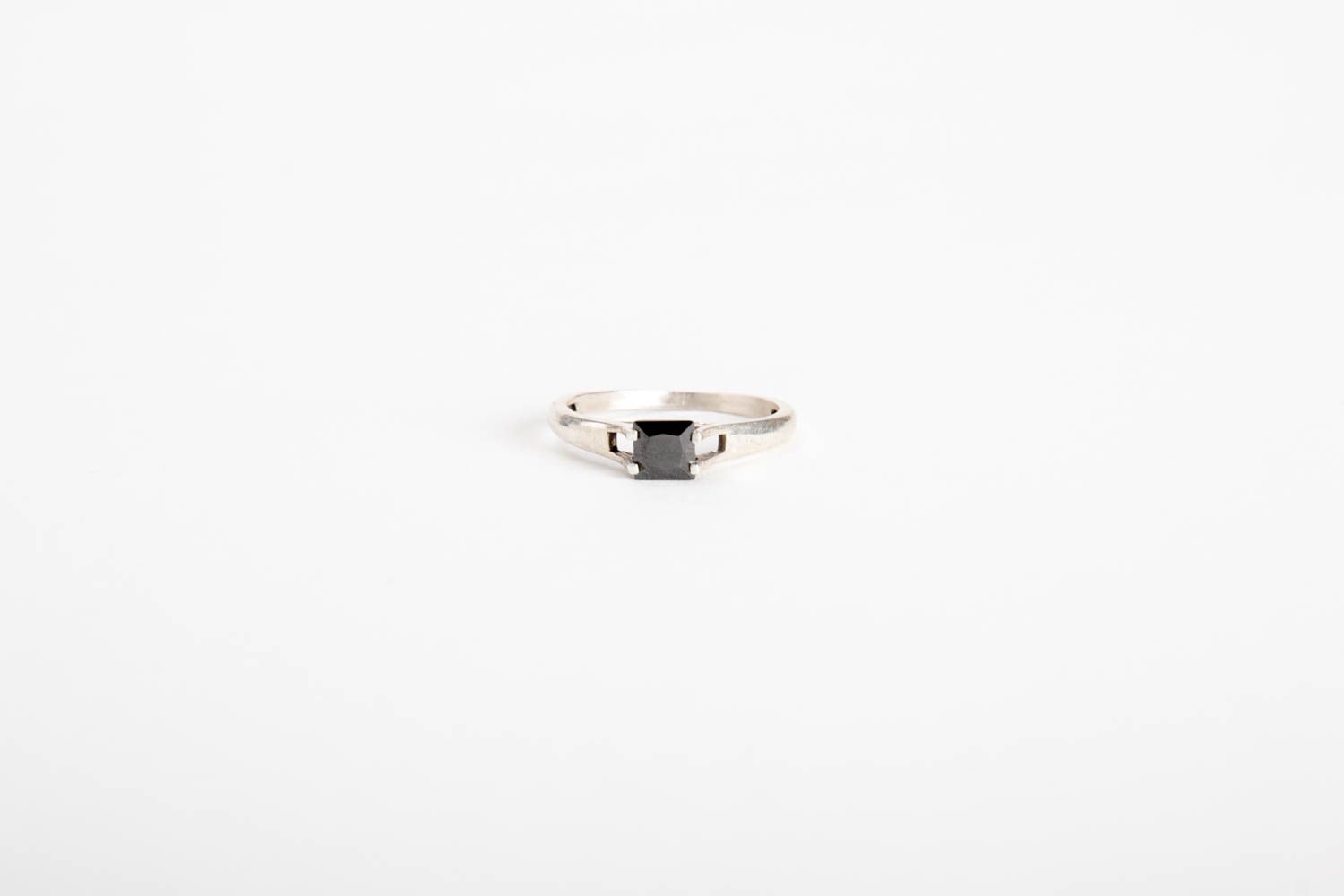 Серебряное украшение ручной работы женское кольцо с камнем серебряное кольцо фото 5