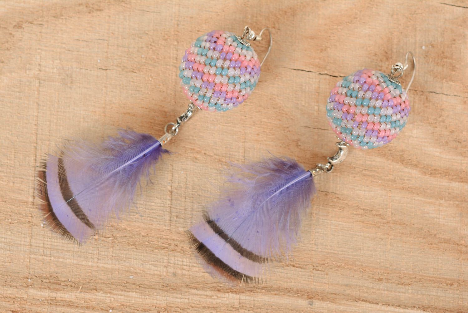 Handmade earrings designer jewelry dangling earrings long earrings gifts for her photo 1