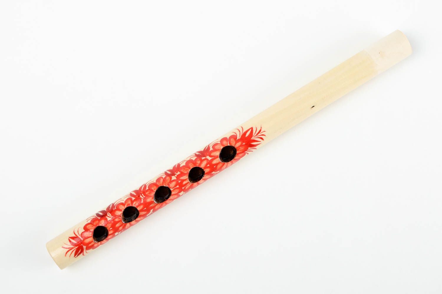 Деревянная дудочка хэнд  мейд деревянный инструмент красивый народный инструмент фото 4