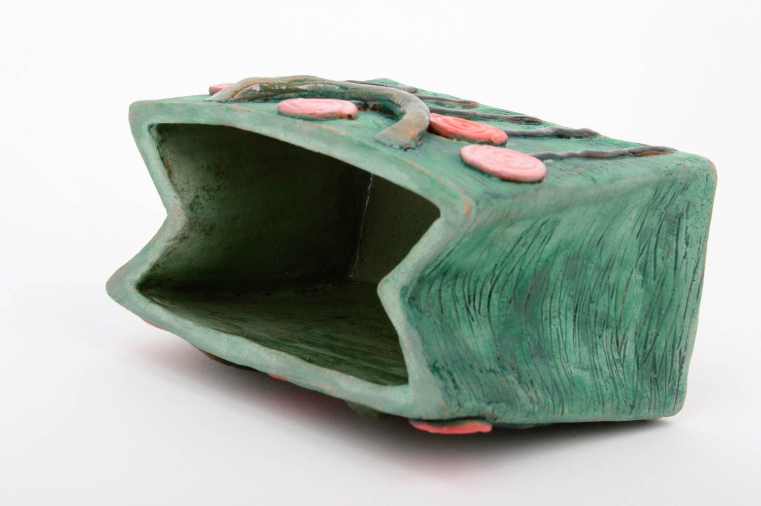 Vase en céramique fait main Décoration de table Objet déco design de créateur photo 4