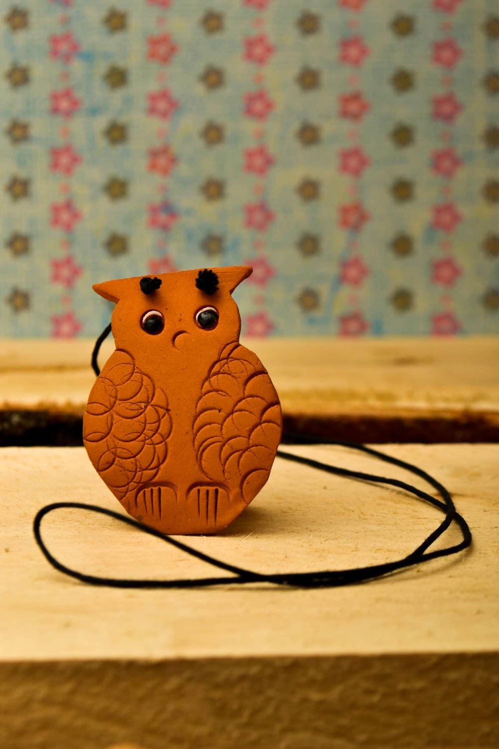 Handmade pendant unusual pendant for women gift for children designer accessory photo 2