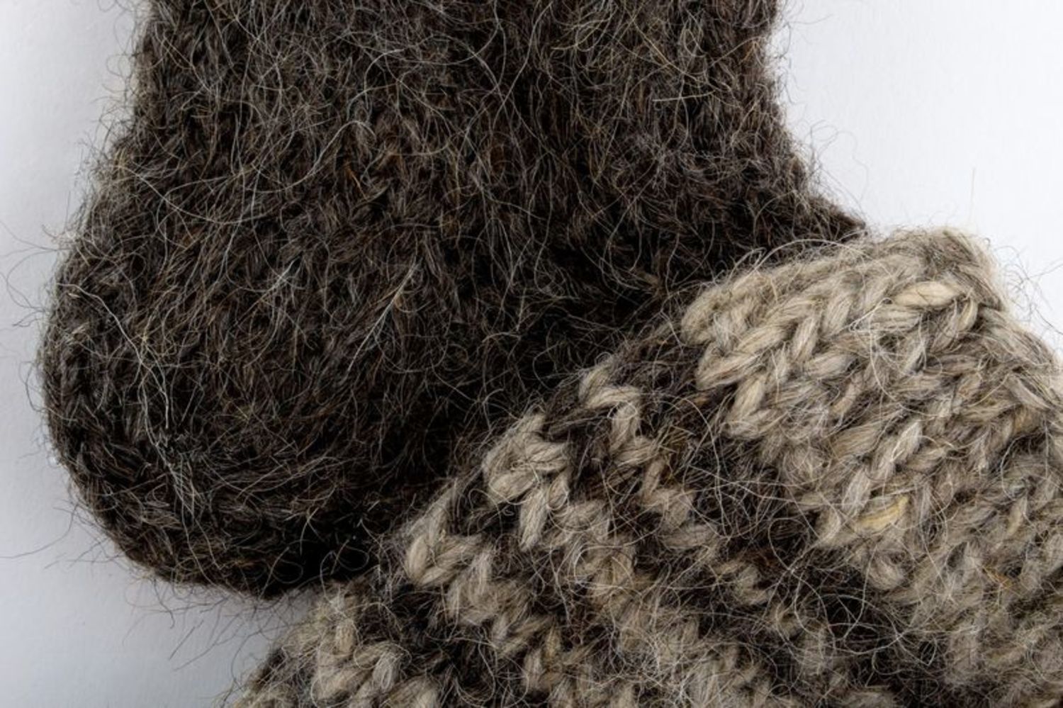 Calzini di lana per uomo fatti a mano Abbigliamento da uomo Calzini caldi
 foto 3