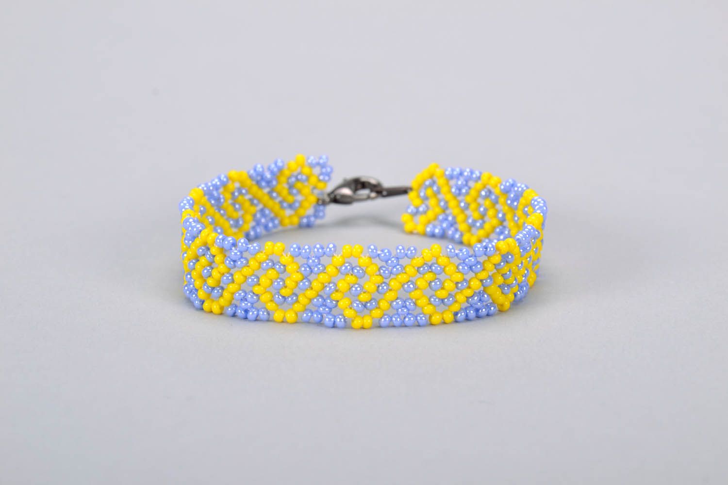 Czech beaded bracelet photo 3