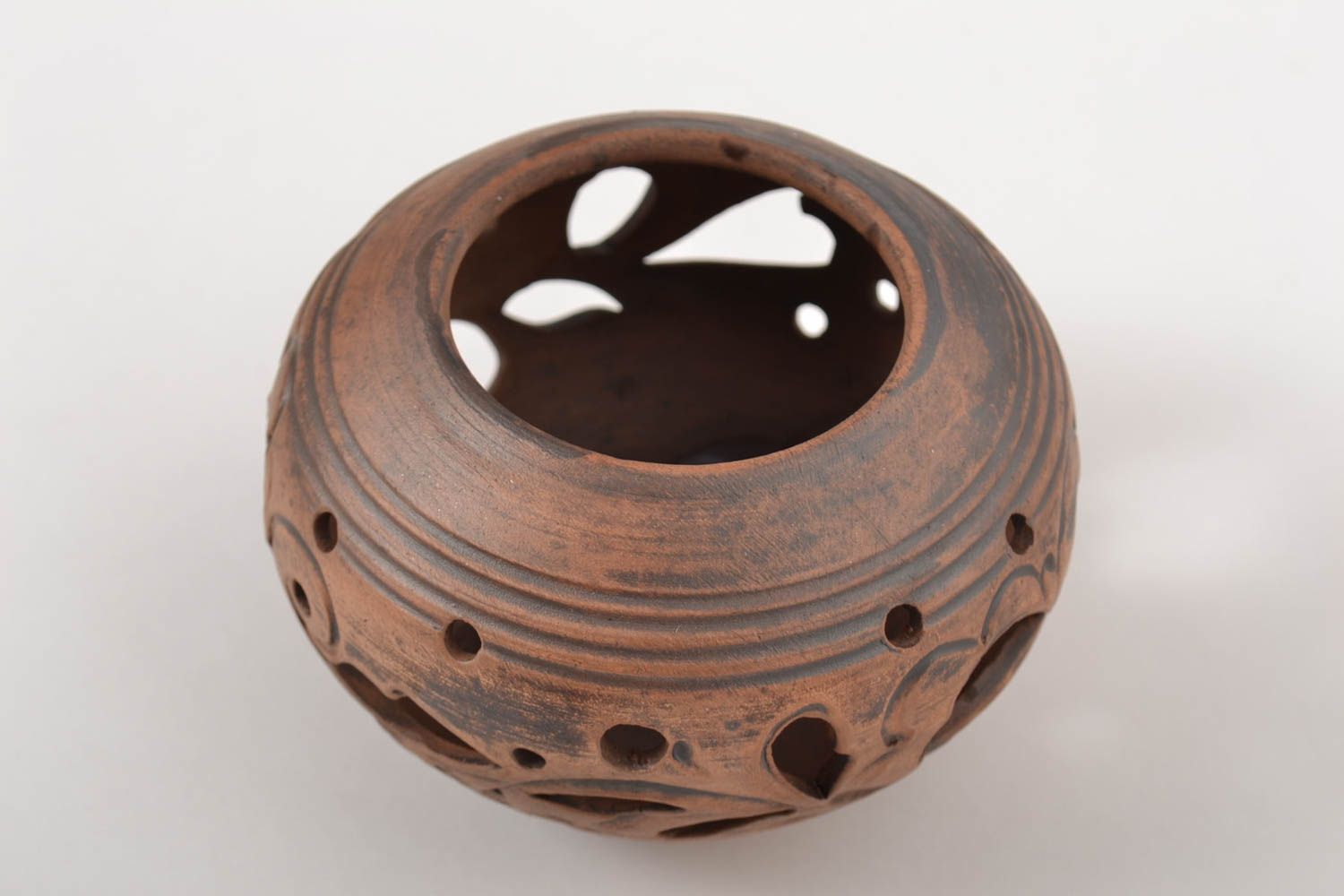 Deko Kerzenhalter handmade Kerzenhalter Keramik Teelichthalter aus Ton schön foto 5