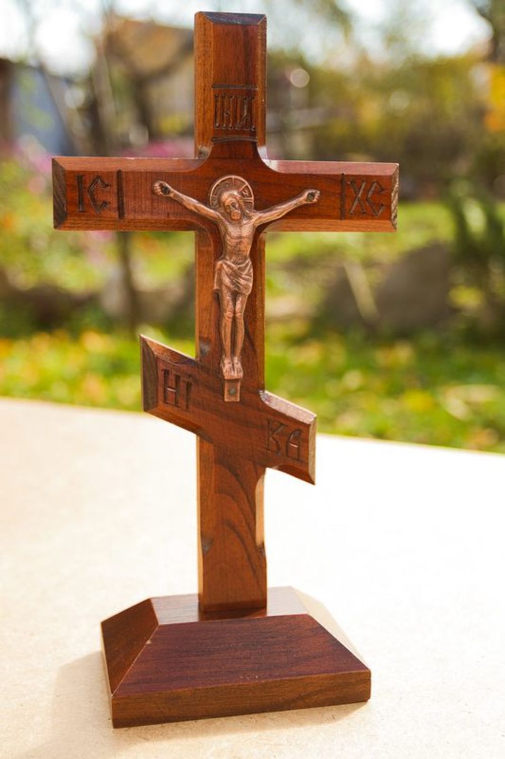 Настольный православный крест фото 2