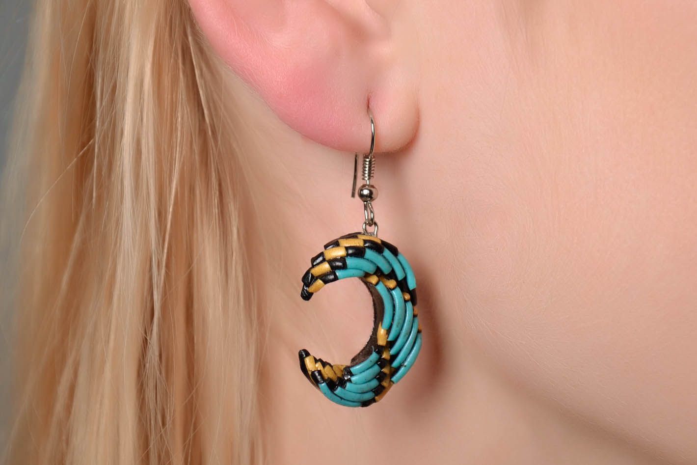 Colorful earrings photo 3