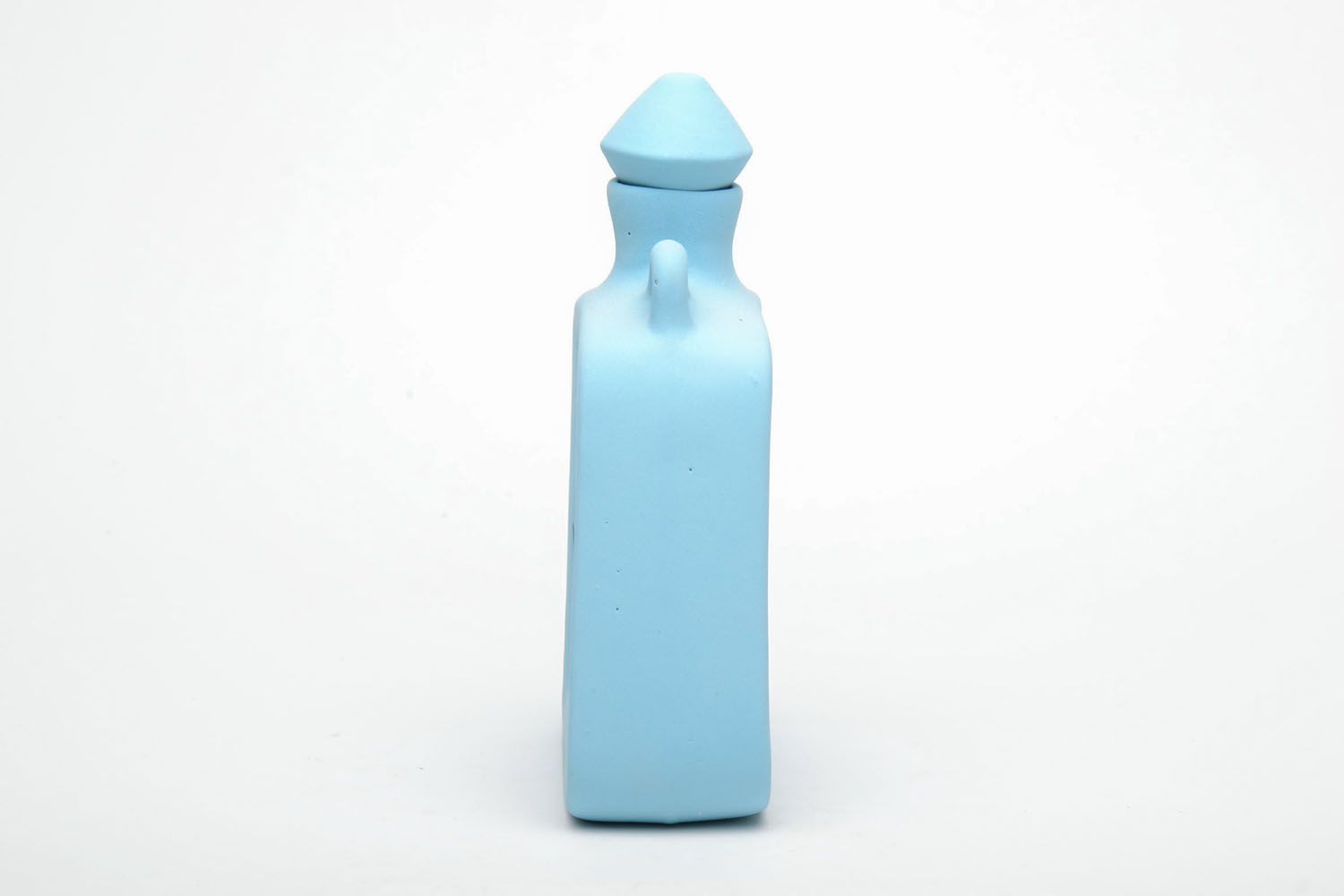 Декоративная керамическая бутылка фото 3