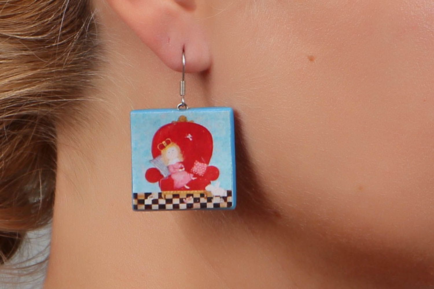 Handmade earrings Infanta photo 4