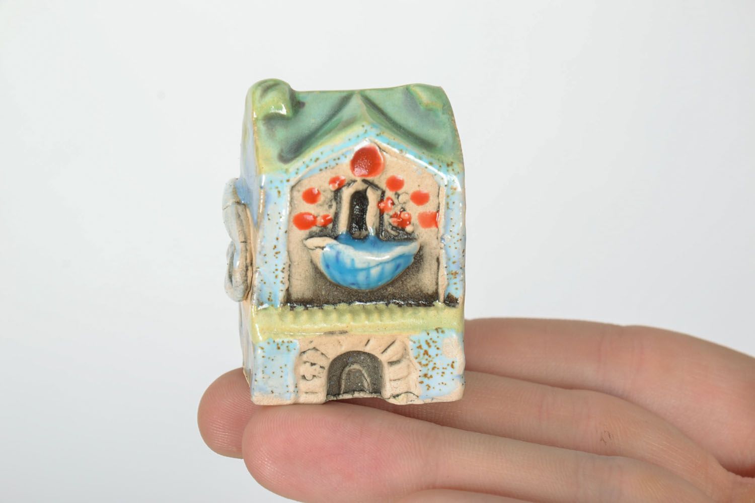 Статуэтка керамическая Маленький домик фото 2