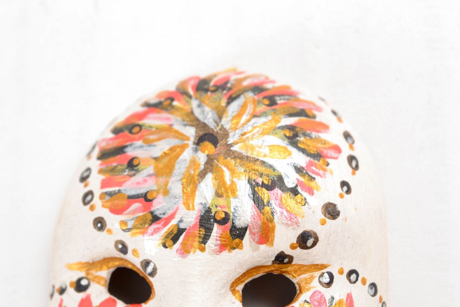 Masque décoratif de carnaval fait main Salve photo 3
