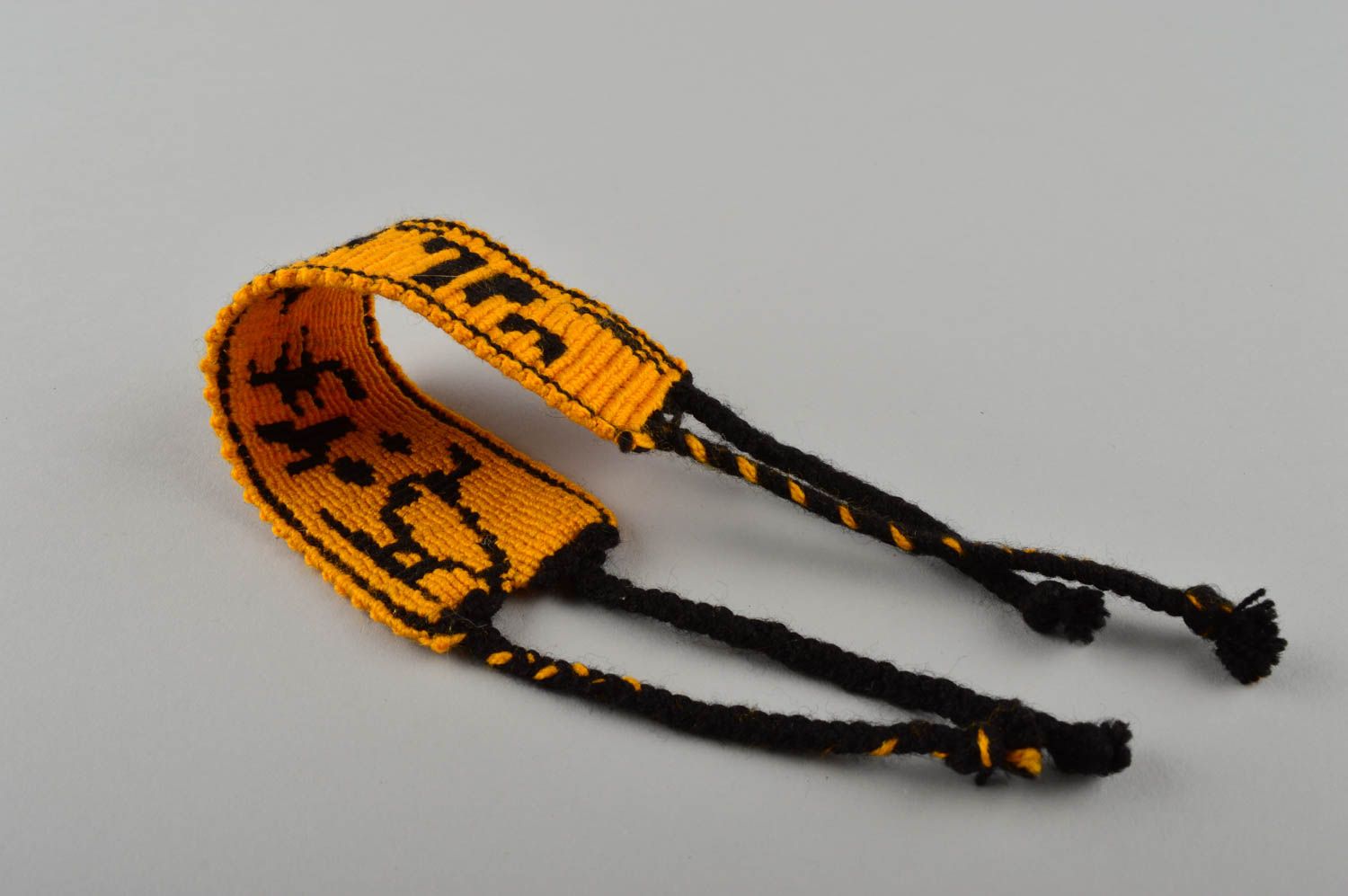 Браслет из ниток ручной работы модный браслет Египет плетеный браслет стильный фото 4