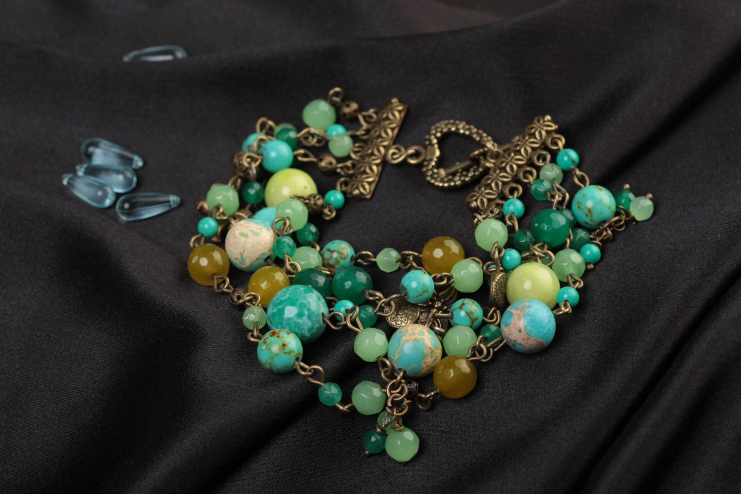 Handmade bracelet unusual bracelet designer accessory elite jewelry gift for her photo 1