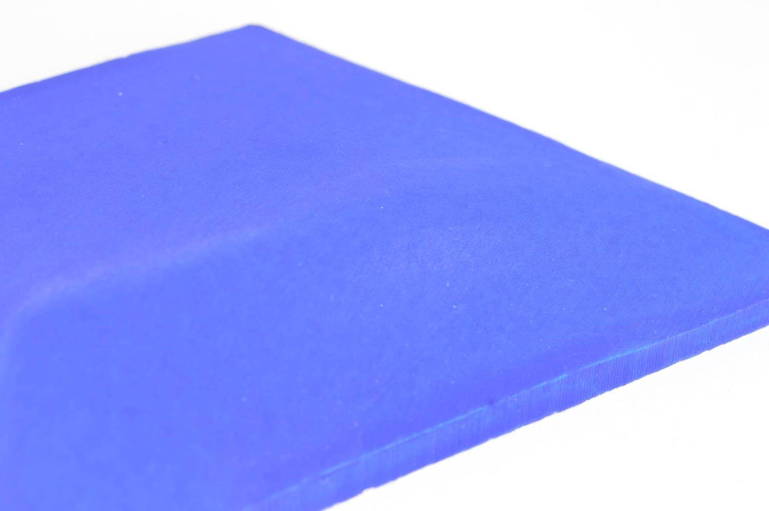 Carreau déco Carrelage design fait main Déco maison bleu mat plâtre zigzag photo 5