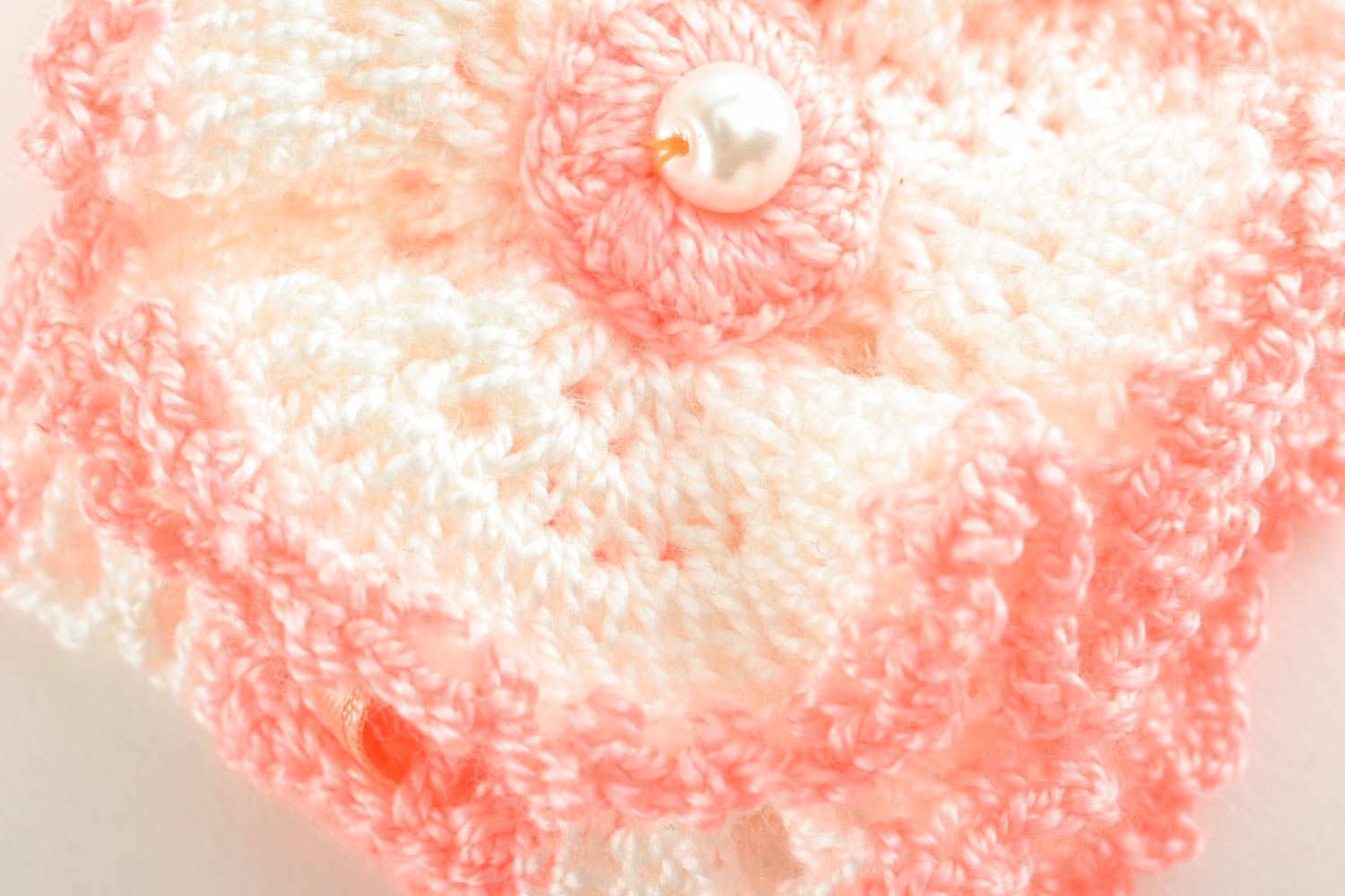 Crochet baby headband photo 1